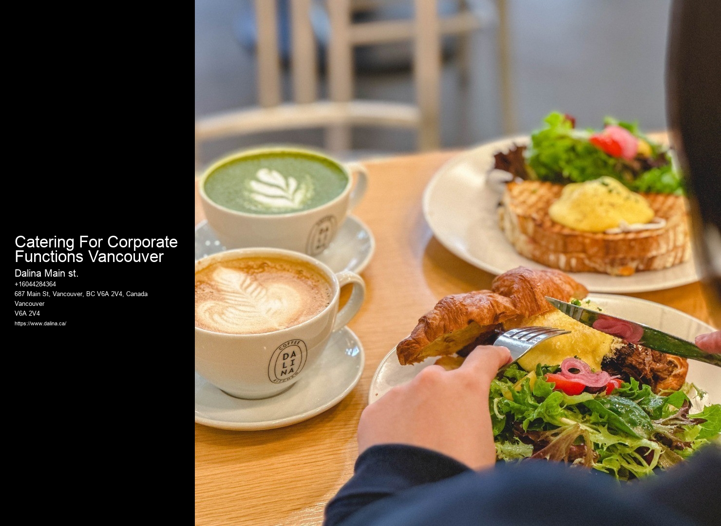 Catering For Corporate Functions Vancouver