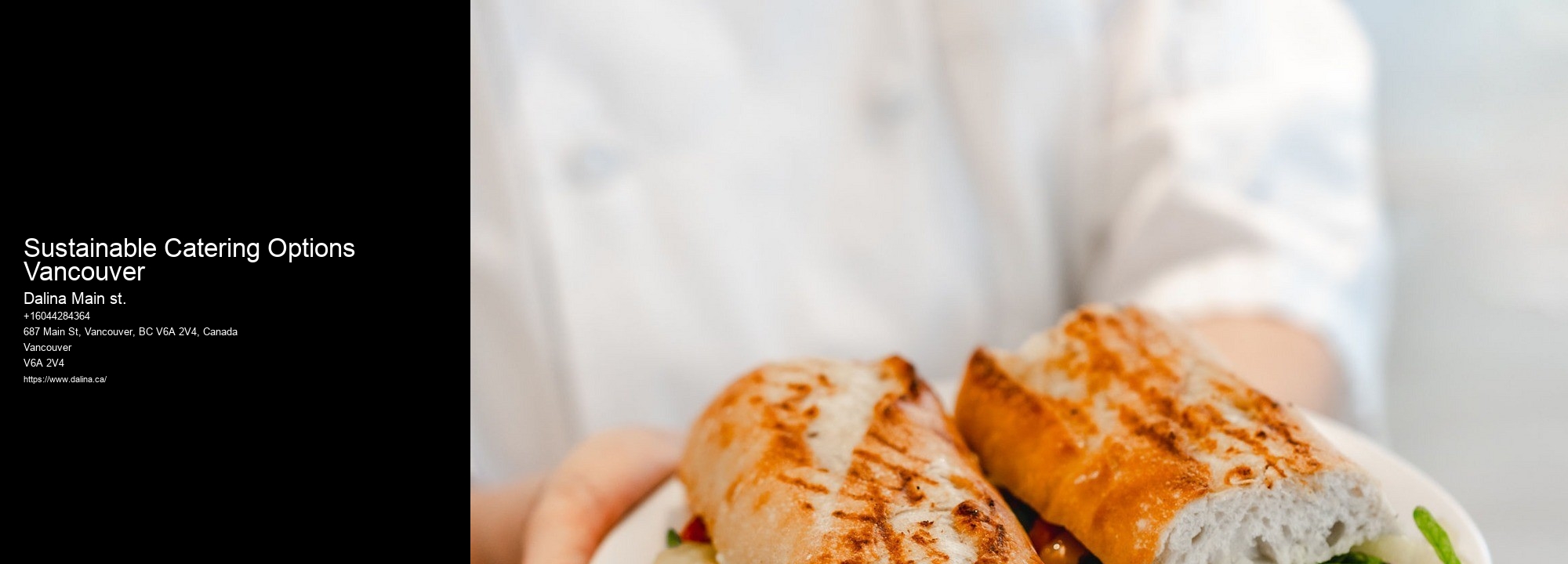 Affordable Catering Sustainable Catering Options Vancouver