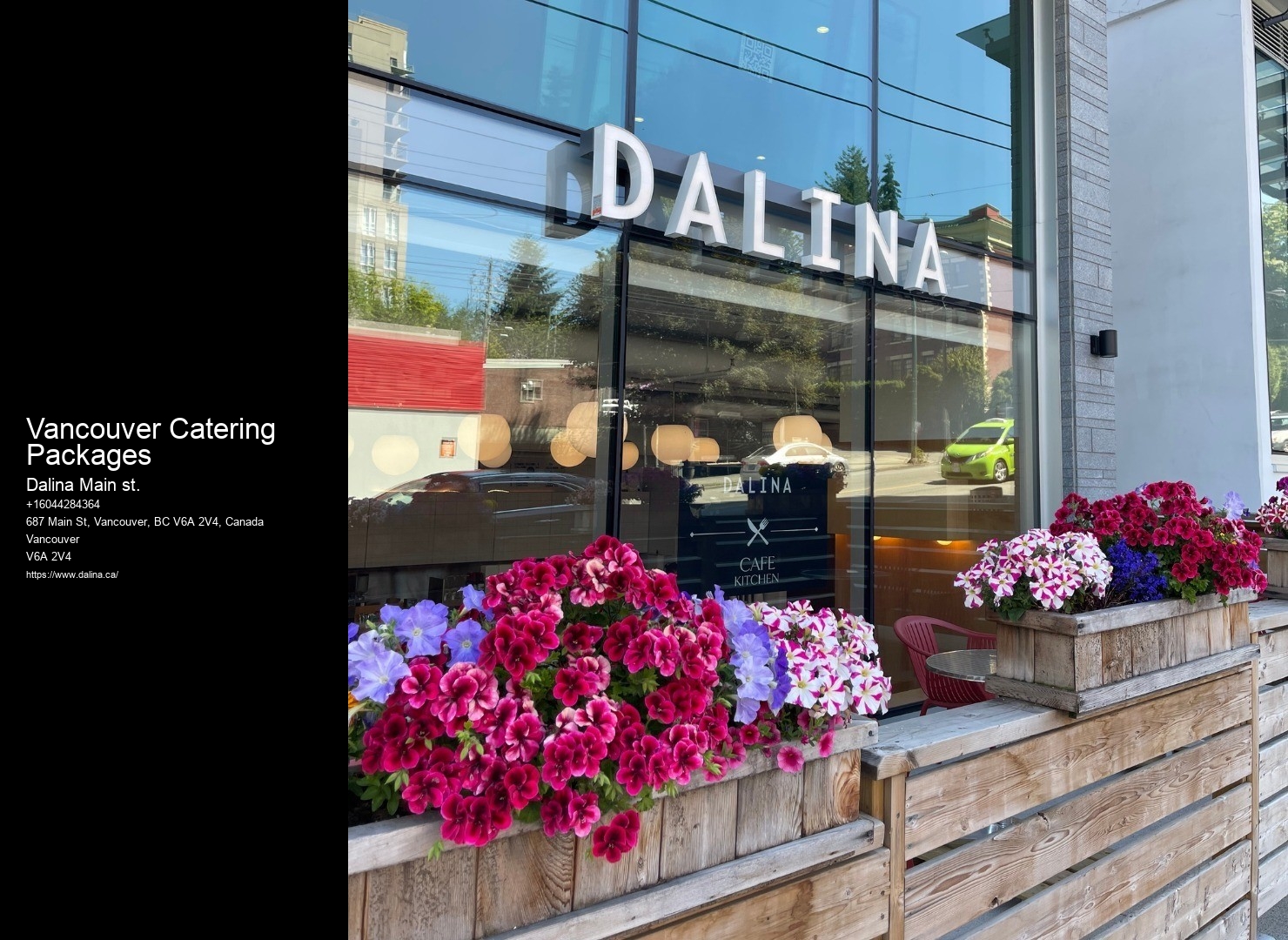 Professional Catering Vancouver Catering Packages