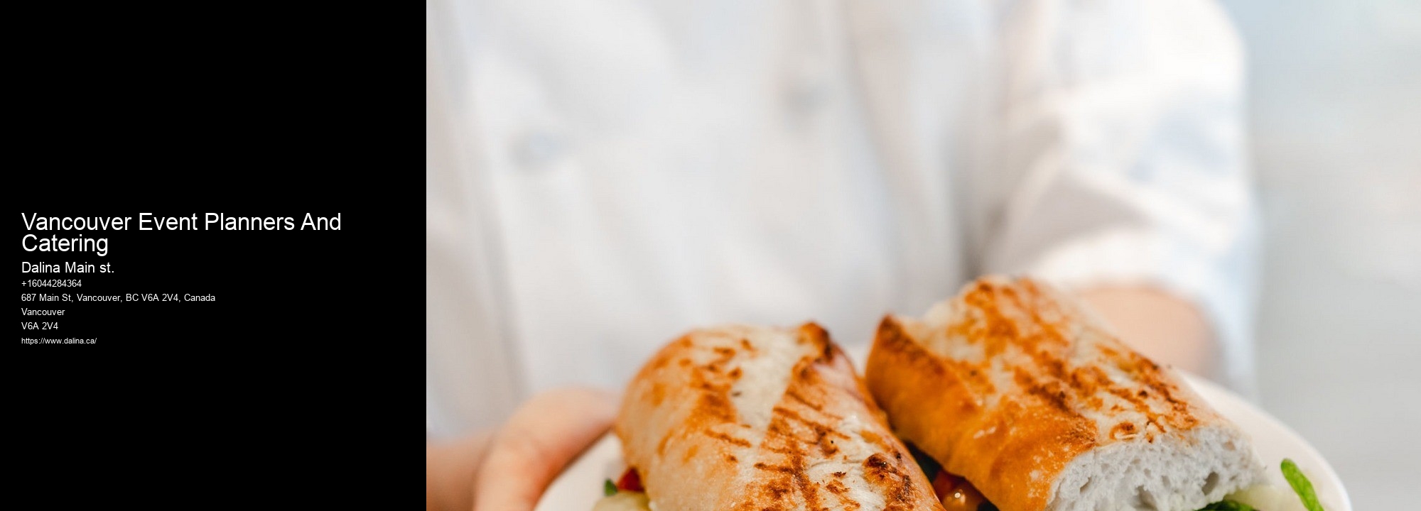 Outdoor Event Catering Vancouver Event Planners And Catering