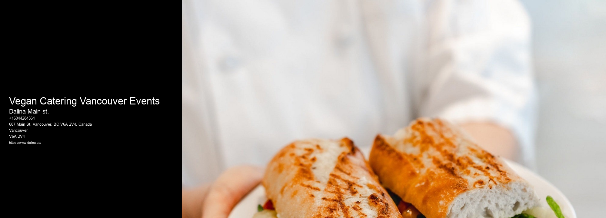 Vegan Catering Vancouver Events Coffee Delivery For Events