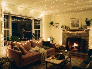 How do I schedule lighting for holidays like Christmas or Halloween?