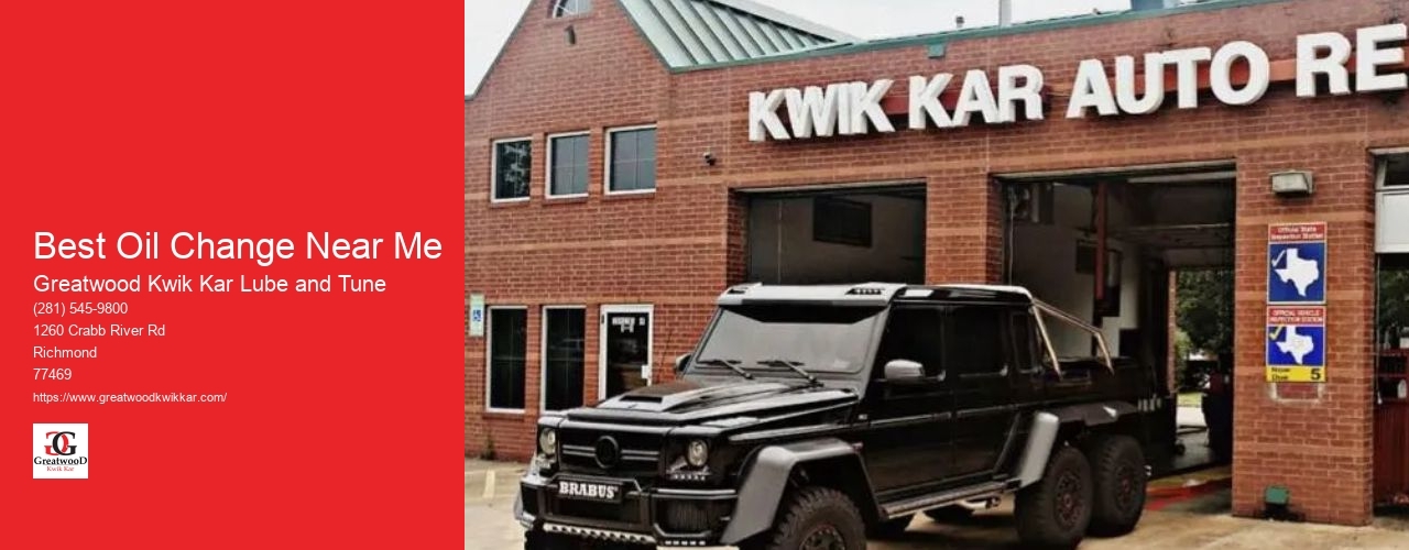 Best Oil Change Near Me