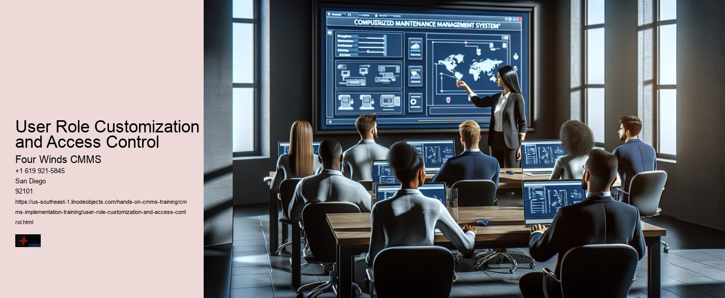 User Role Customization and Access Control