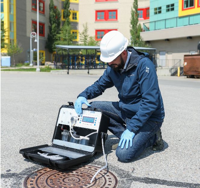 Water quality survey How to use a wastewater sampler Canada