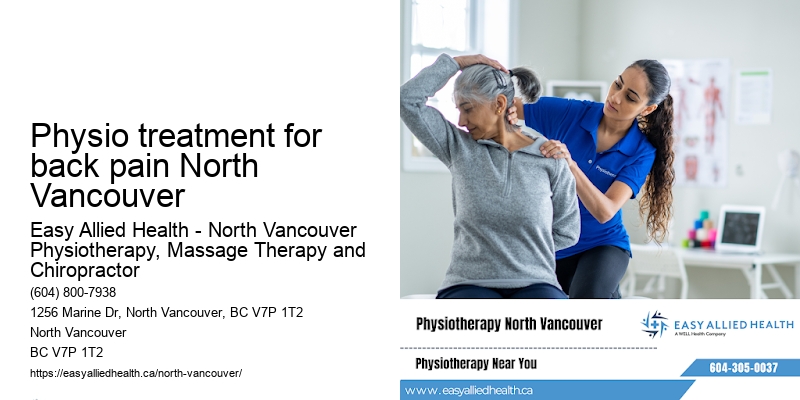 Physio treatment for back pain North Vancouver