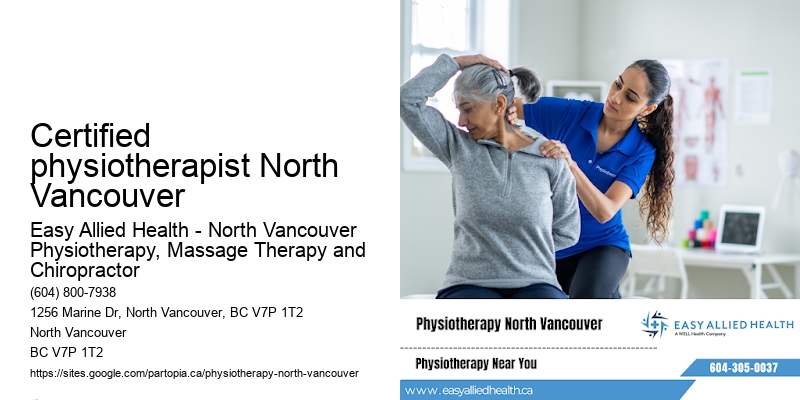 Certified physiotherapist North Vancouver