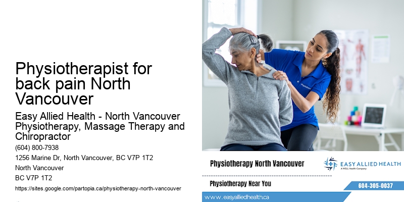Physiotherapist for back pain North Vancouver