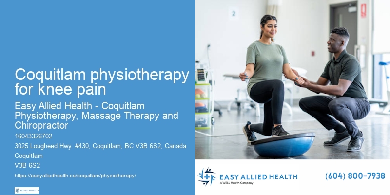 Coquitlam physiotherapy for knee pain Senior Physio