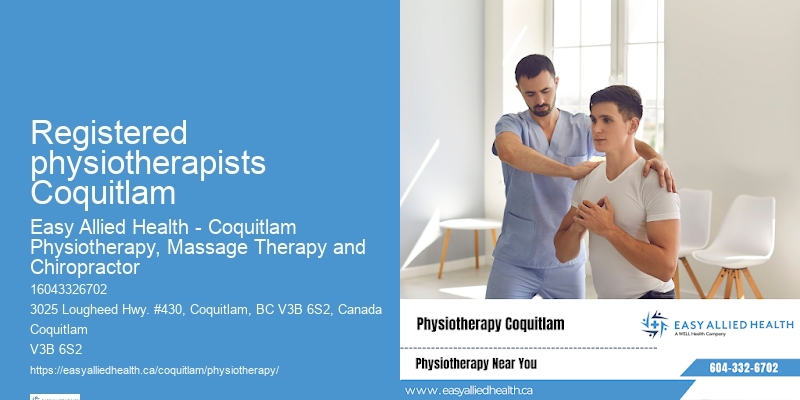Physiotherapy Registered physiotherapists Coquitlam clinic