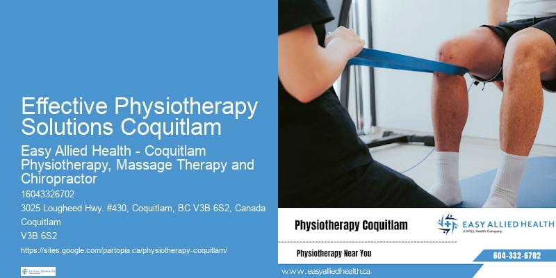 Effective Physiotherapy Solutions Coquitlam Physiotherapy for Athletes