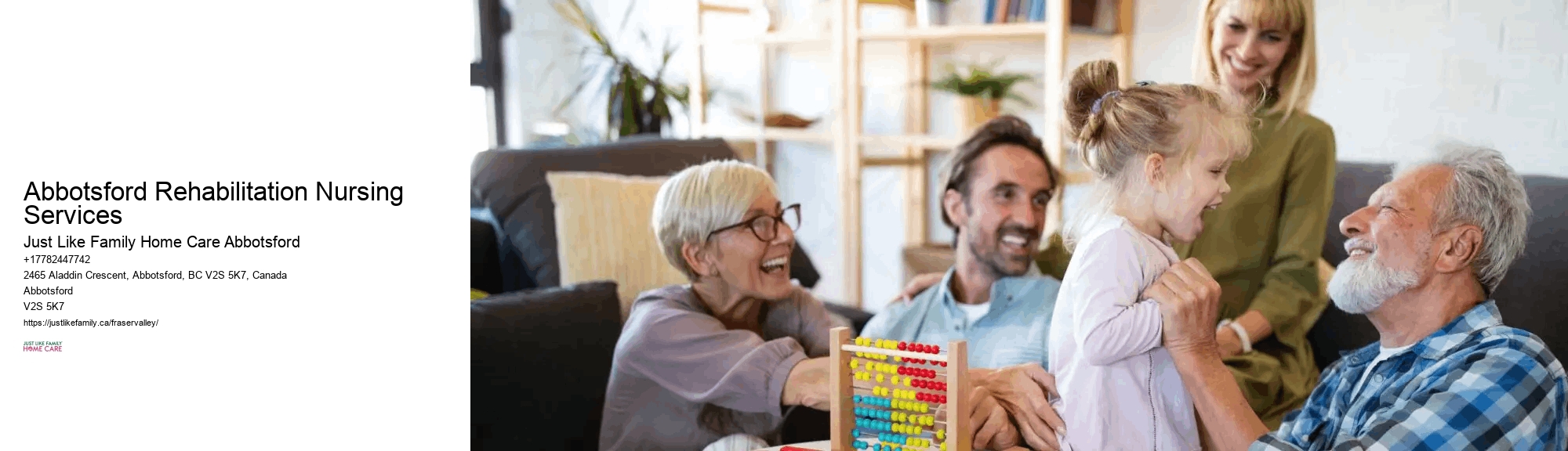 Home Care for Disabled Abbotsford Rehabilitation Nursing Services