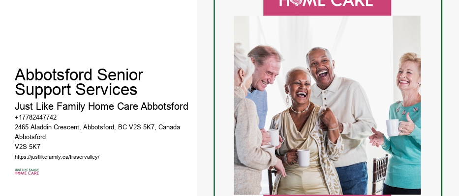 Home Care for Seniors Abbotsford Senior Support Services