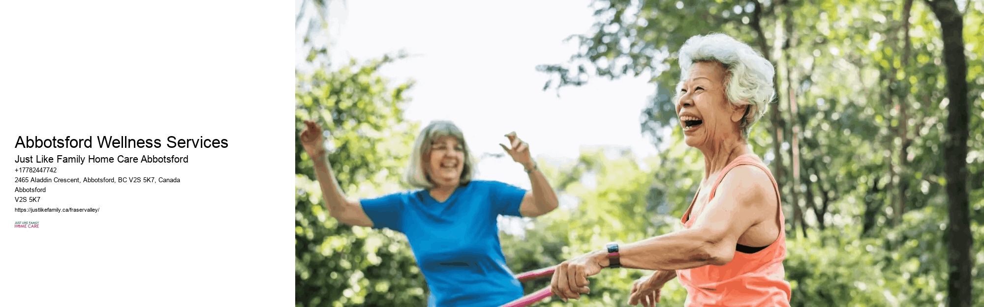 Registered Nurse Home Visits Abbotsford Wellness Services
