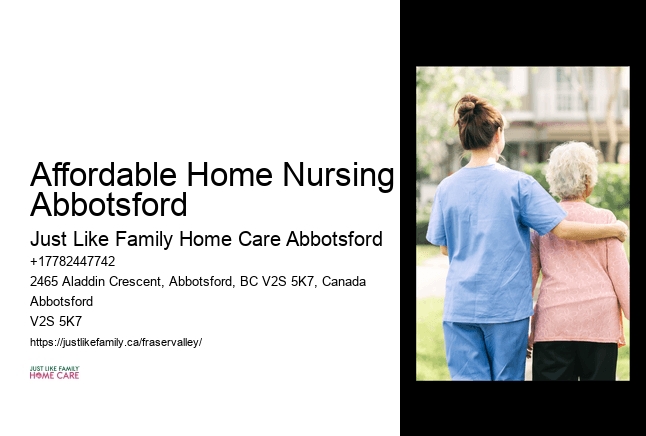Senior Health and Wellness Affordable Home Nursing Abbotsford