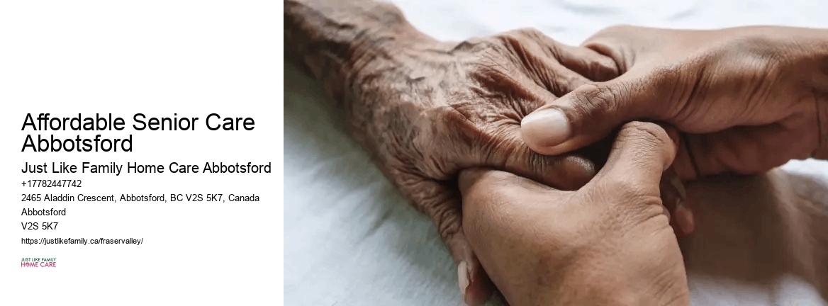 Personalized Care Solutions Affordable Senior Care Abbotsford