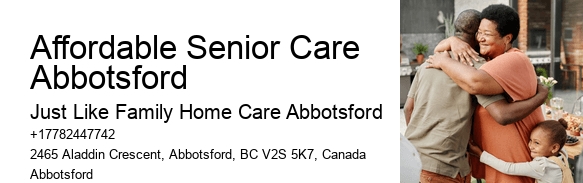 Home-based Palliative Care Affordable Senior Care Abbotsford