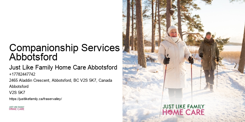 Quality of Life Home Care Companionship Services Abbotsford