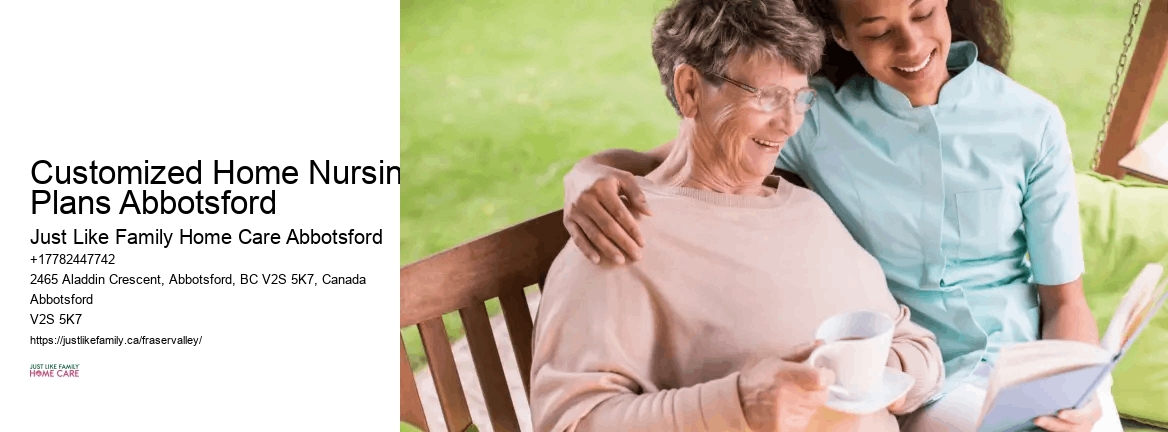 Customized Home Nursing Plans Customized Home Nursing Plans Abbotsford