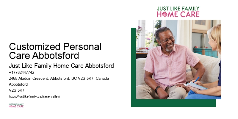 Home Health Services Customized Personal Care Abbotsford