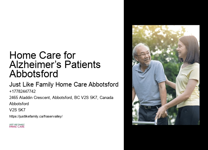 Respite Care for Caregivers Home Care for Alzheimer’s Patients Abbotsford