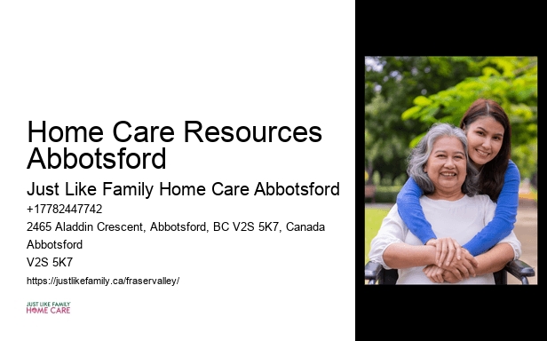 Respite Care Home Care Resources Abbotsford