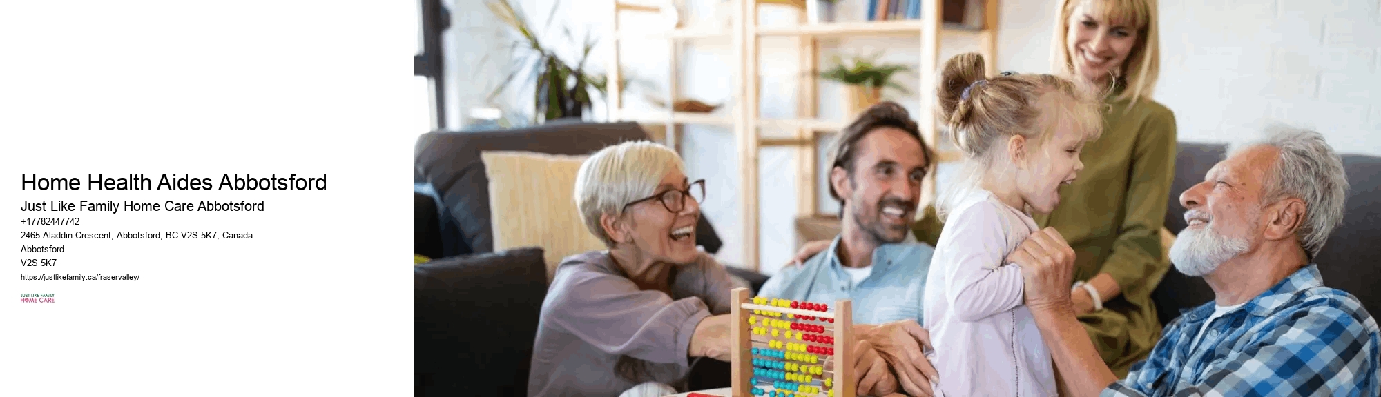 Home Health Aides Abbotsford Home Care Providers