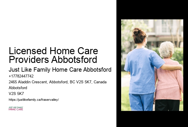 Geriatric Nursing Licensed Home Care Providers Abbotsford