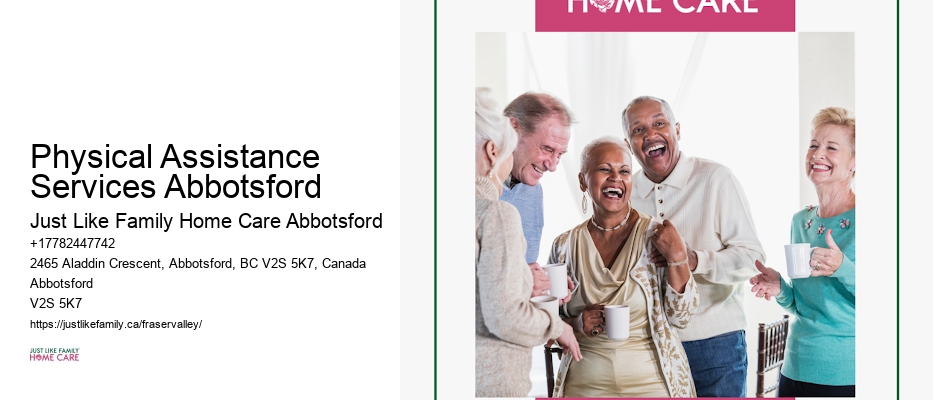Pediatric Home Care Physical Assistance Services Abbotsford