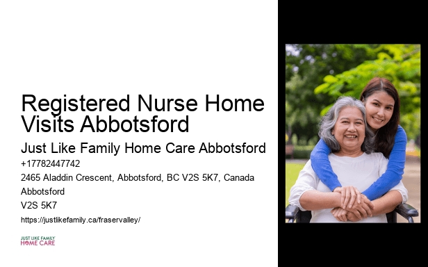 Social Support for Seniors Registered Nurse Home Visits Abbotsford