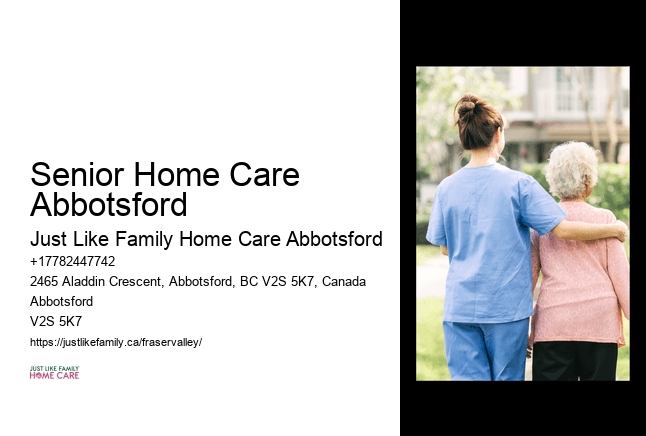 Senior Caregiver Senior Home Care Abbotsford