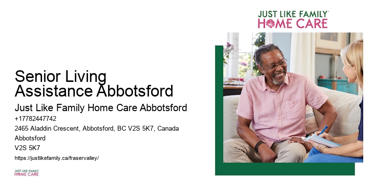 Transportation Services for Seniors Senior Living Assistance Abbotsford