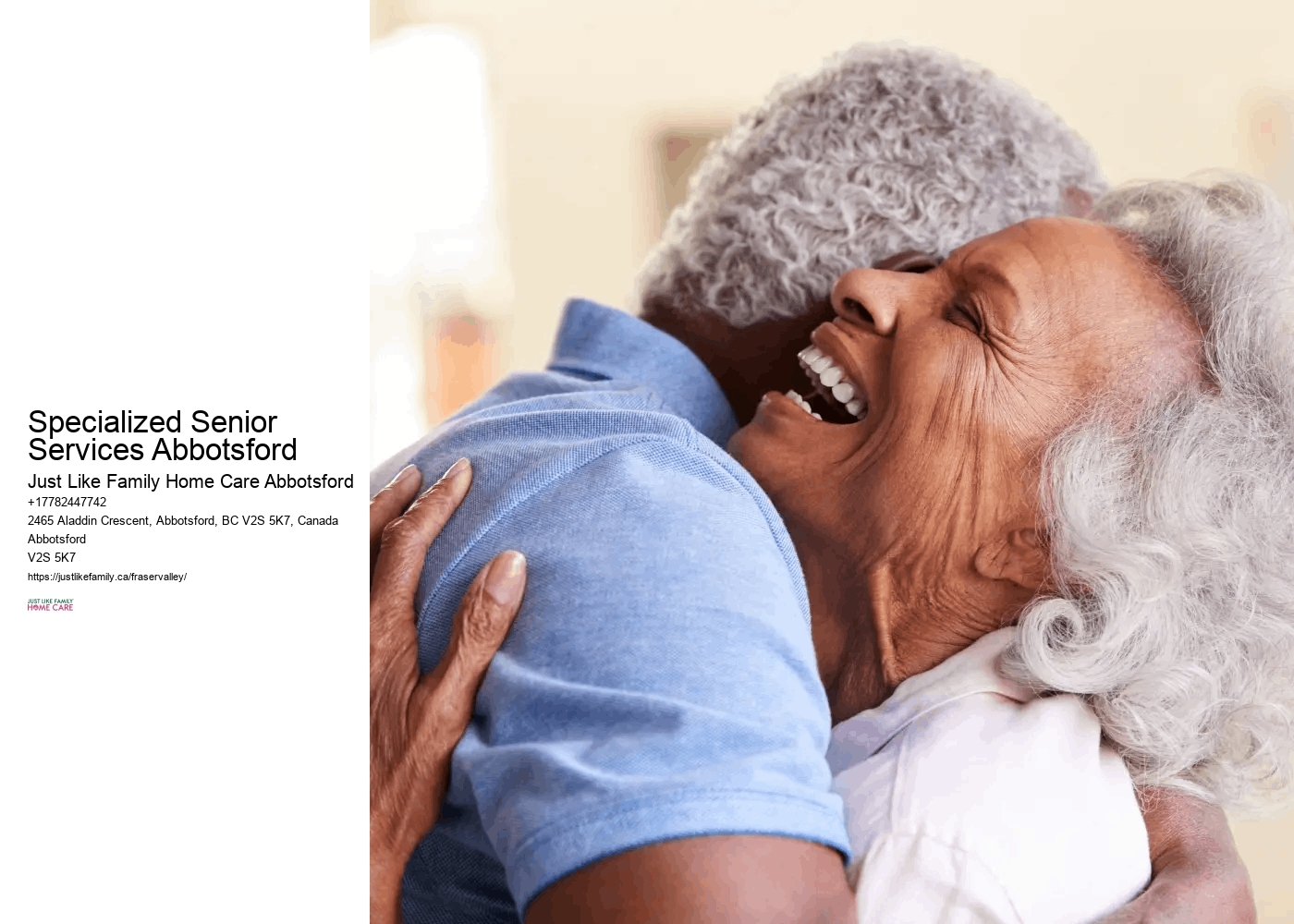 Specialized Senior Services Abbotsford