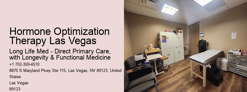 Hormone Optimization Therapy Las Vegas