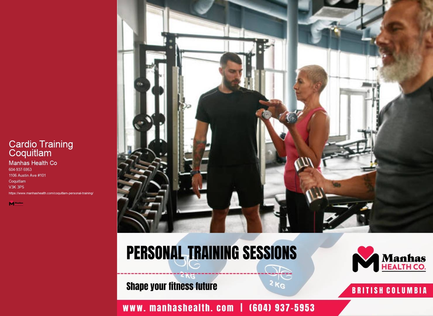 Certified Personal Trainer Cardio Training Coquitlam