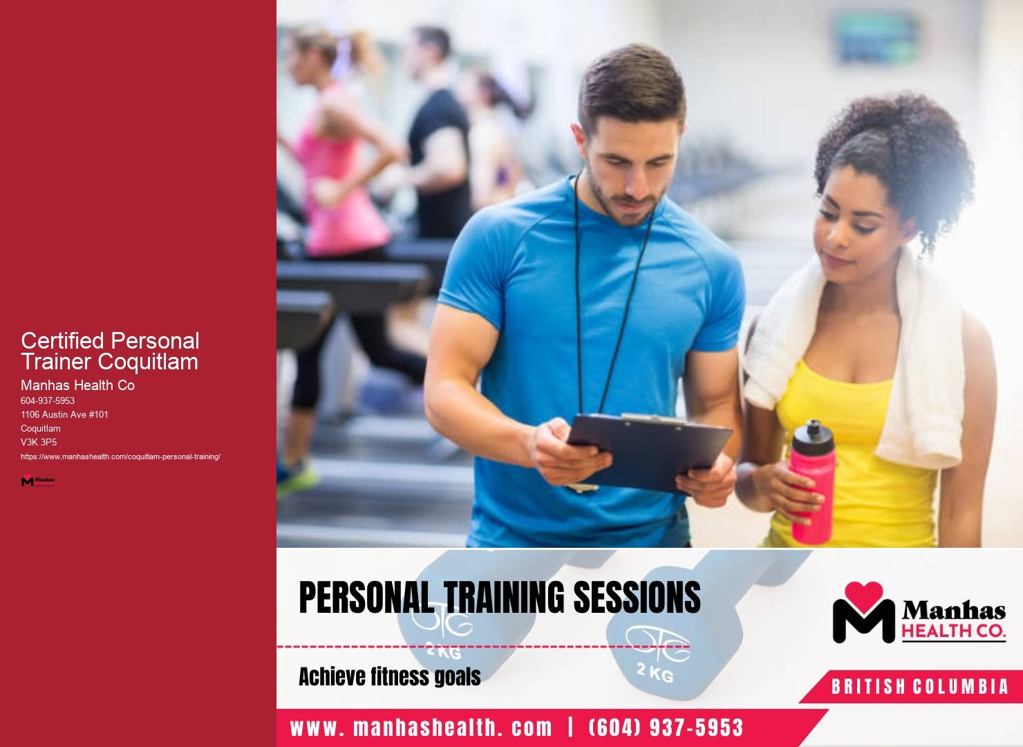 Certified Personal Trainer Coquitlam Nutrition Coaching