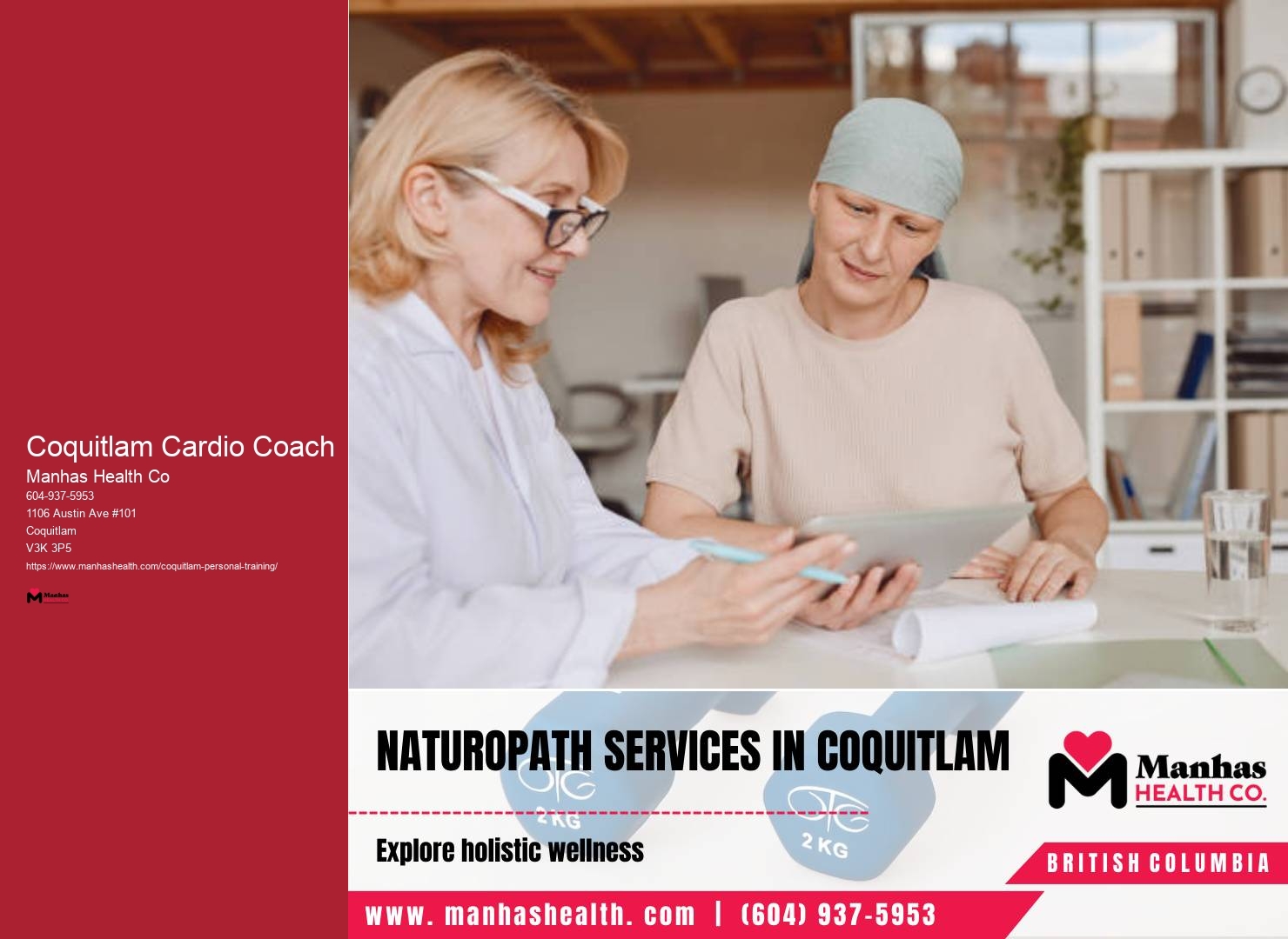 Physical Fitness Trainer Coquitlam Cardio Coach