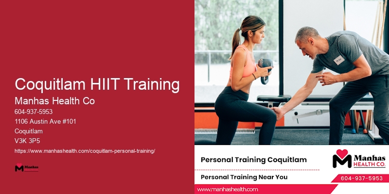 Experienced Personal Trainer Coquitlam HIIT Training
