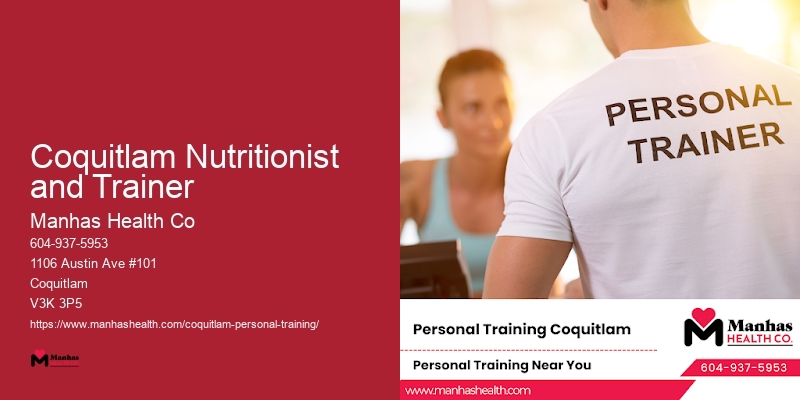 Affordable Functional Fitness Coquitlam Nutritionist and Trainer