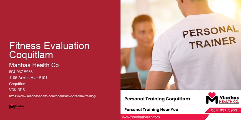 Virtual Personal Trainer Fitness Evaluation Coquitlam