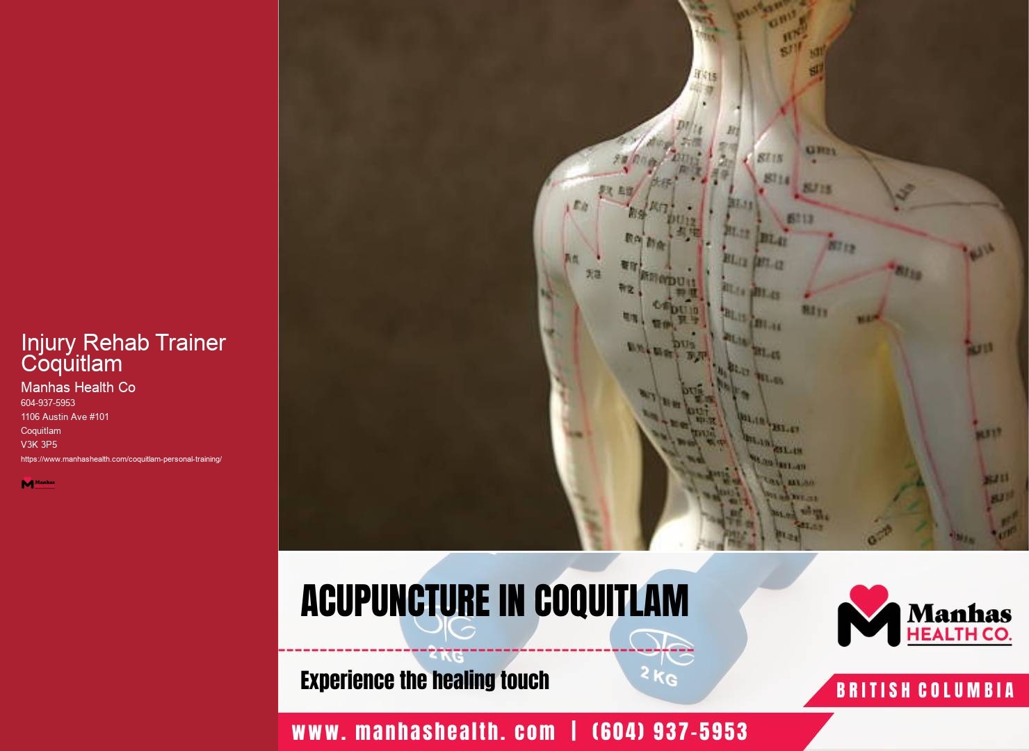Private Personal Training Injury Rehab Trainer Coquitlam