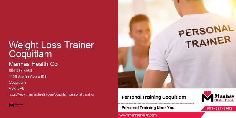 Weight Loss Trainer Coquitlam Energy Boosting Workouts