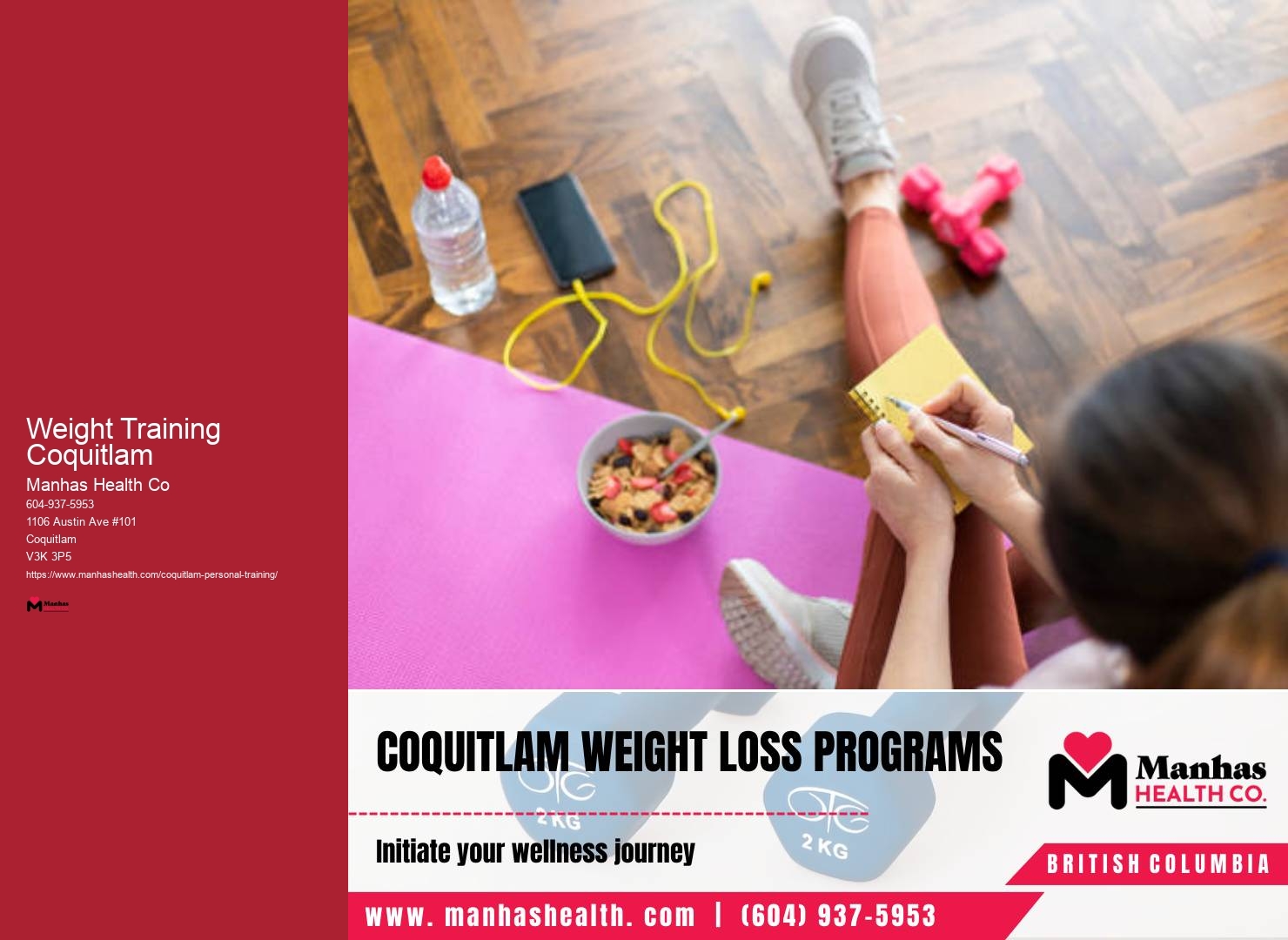 Personalized Exercise Routine Weight Training Coquitlam