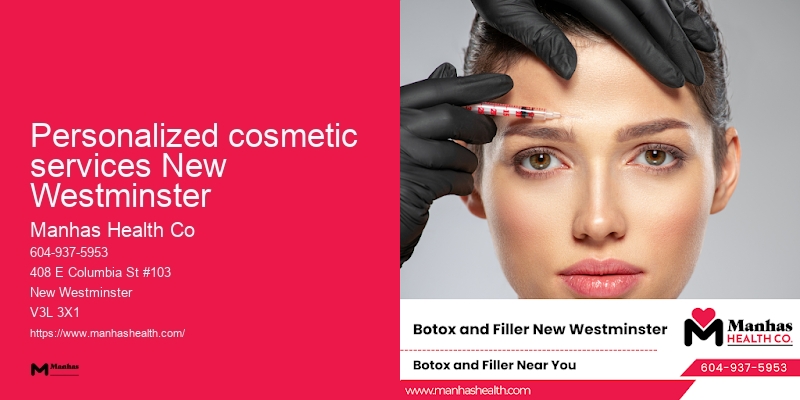 Personalized cosmetic services New Westminster