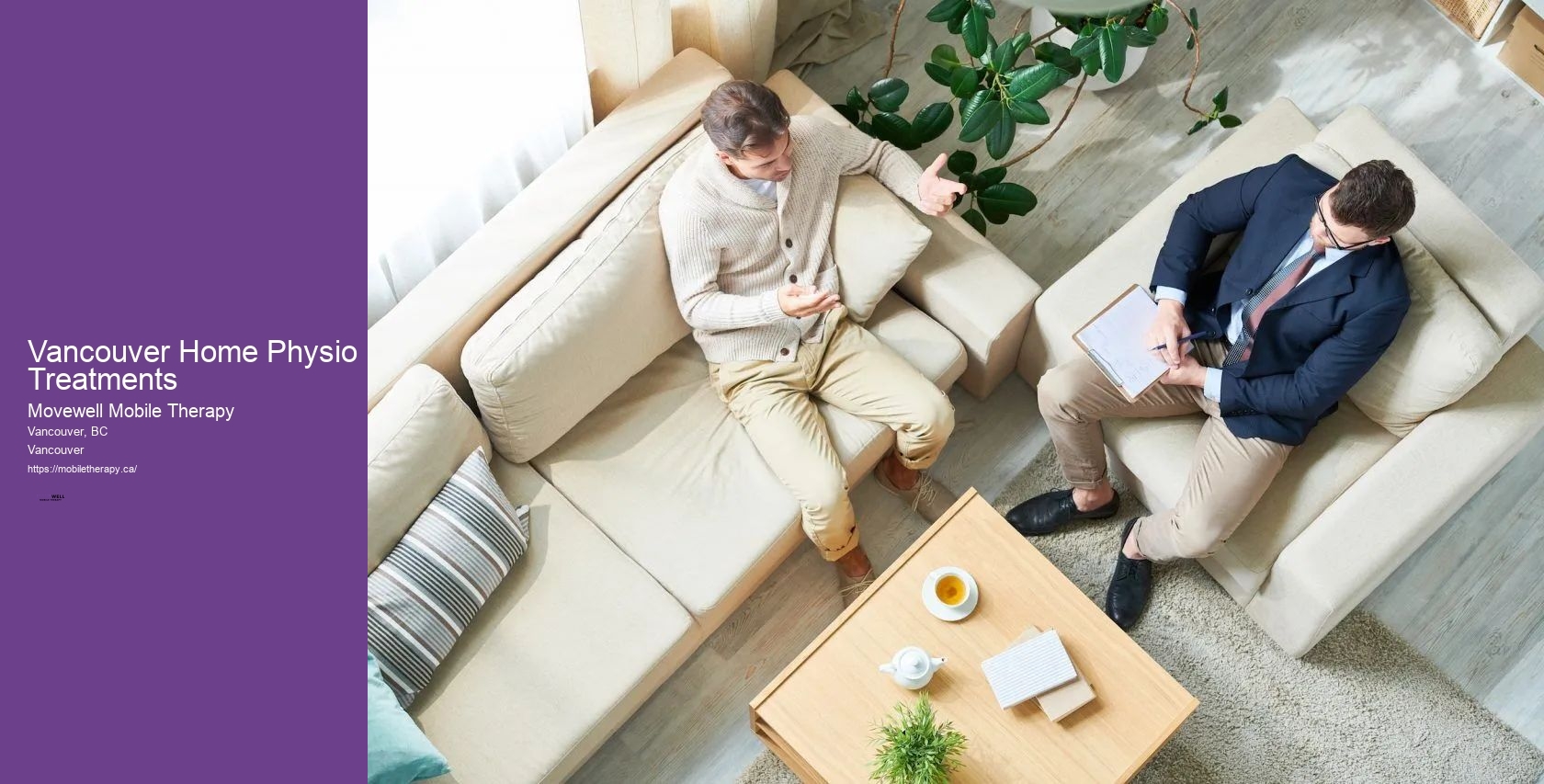 Vancouver Home Physio Treatments