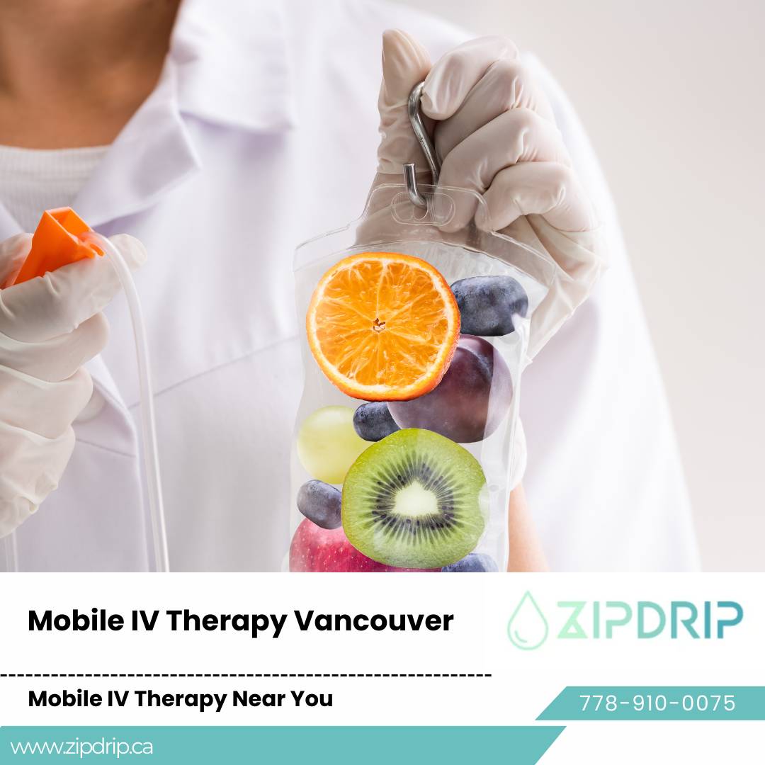 IV nutrient shots IV hydration at home Vancouver