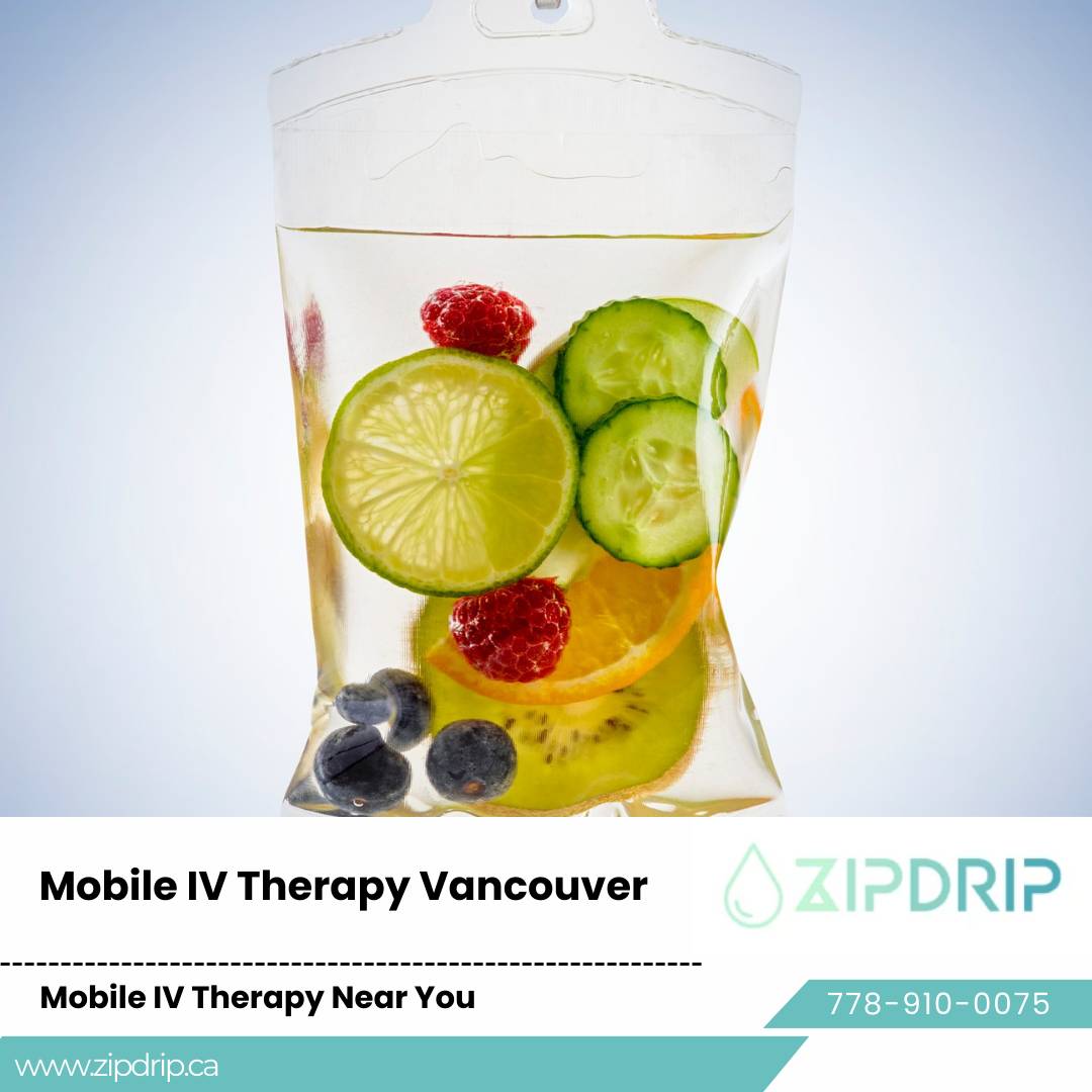 Mobile IV Therapy in Hydration Therapy at Home Vancouver