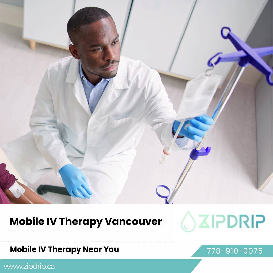 Mobile IV Therapy IV Wellness Hydration Vancouver for fatigue