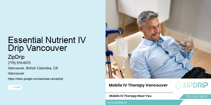 Essential Nutrient IV Drip Vancouver