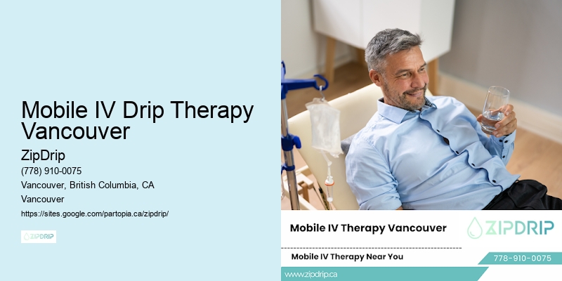 Mobile IV Drip Therapy Vancouver